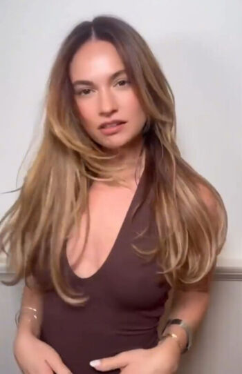Full leaked Lily james private onlyfans photo